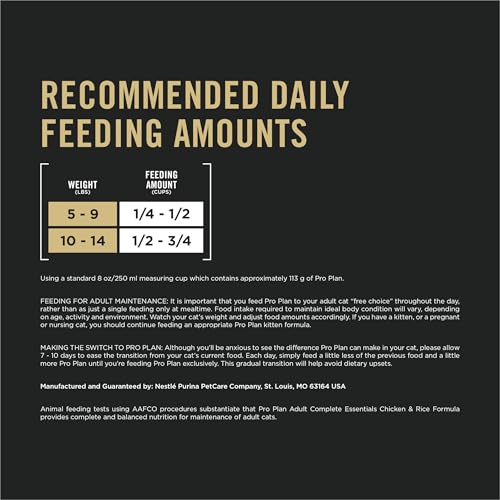 Purina Pro Plan High Protein Cat Food with Probiotics, Chicken, - Product Imagery