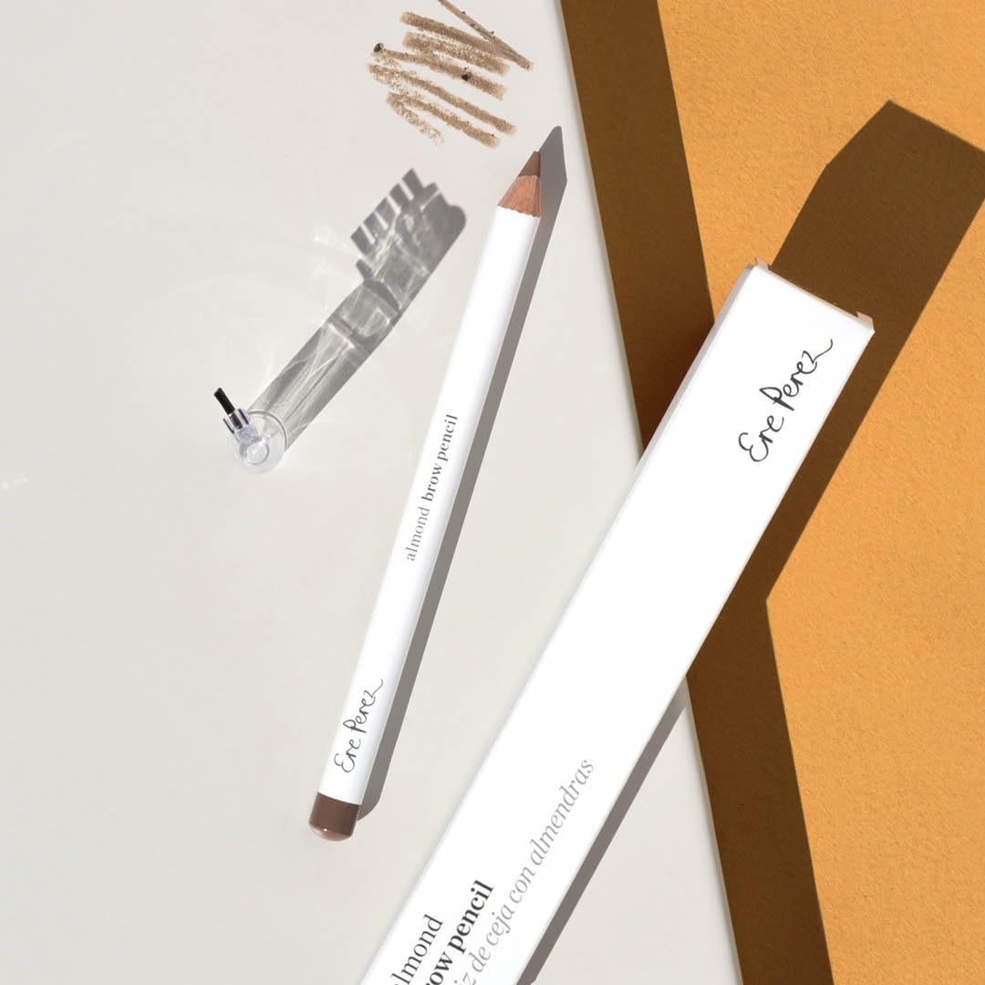 Ere Perez - Almond Eyebrow Pencil (Perfect, 1.1 g) – back view and specifications