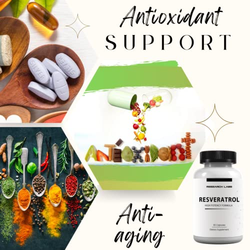 Research Labs 2X Potency Micronized Resveratrol Supplement 2 Fer - Product Imagery