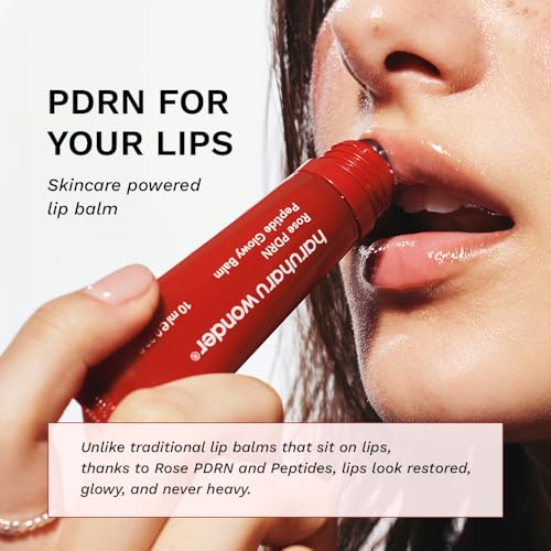 HARUHARU wonder Rose PDRN Peptide Glowy Balm, 0.33 fl.oz, Glossy - Product Imagery