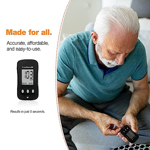 CareSens N Blood Glucose Monitor Kit with 100 Blood Sugar Test - Product Imagery