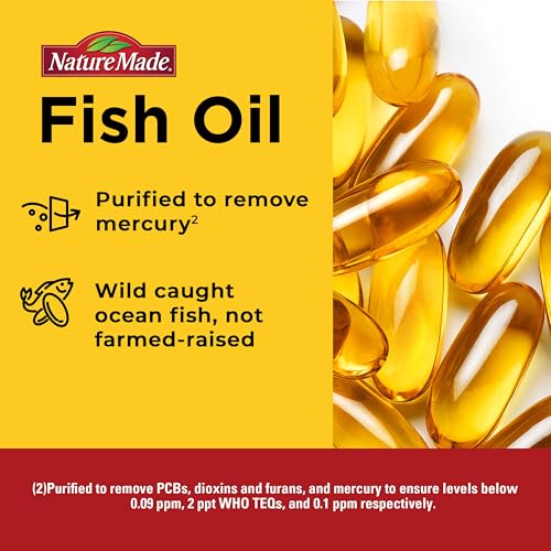 Nature Made Extra Strength Dosage Omega 3 Fish Oil Supplement, - Product Imagery