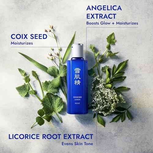 SEKKISEI Lotion Enriched, Liquid Toner & Hydrating Facial - Product Imagery