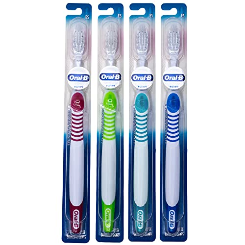 Oral-B Complete Sensitive Toothbrush, 35 Extra Soft - Pack of 4 - Product Imagery