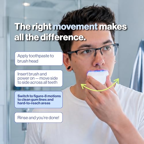 autobrush Electric Toothbrush, U-Shaped, Whole Mouth Clean, ADA - Product Imagery