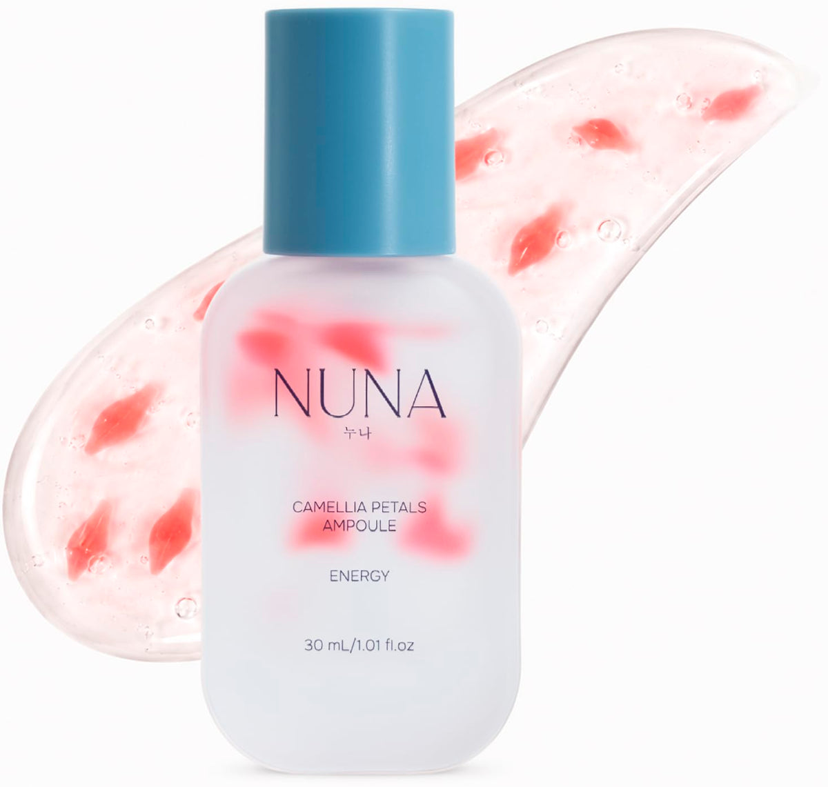 NUNA Camellia Petals Ampoule Peptides Face Serum - Niacinamide, Camellia Japonica, Vitamin C and Centella Asiatica – Ant