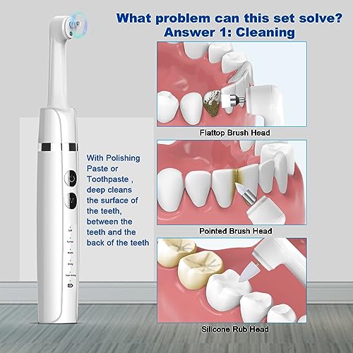 Tooth Polisher,Teeth Polishing Kit for Daily Cleaning,Polishing - Product Imagery