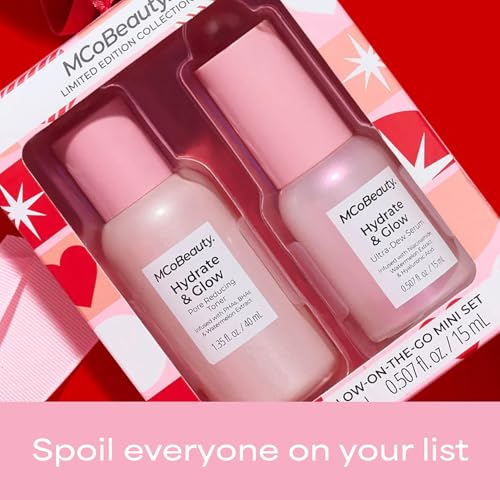 MCoBeauty Hydrate & Glow-On-The-Go Mini Gift Set - Pore Reducing - Product Imagery
