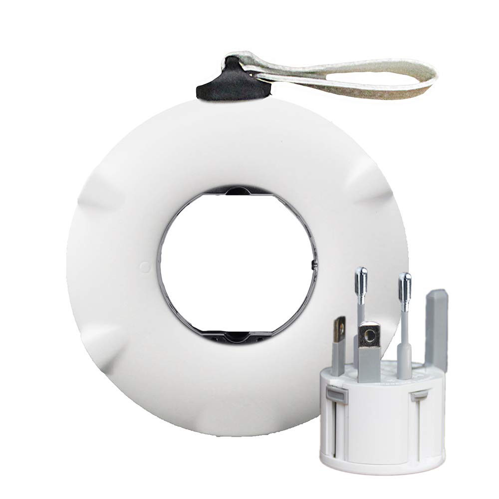 MOGICS Bagel-(White) Universal Power Strip | Working from Home Essential – product photo (Power Strips)