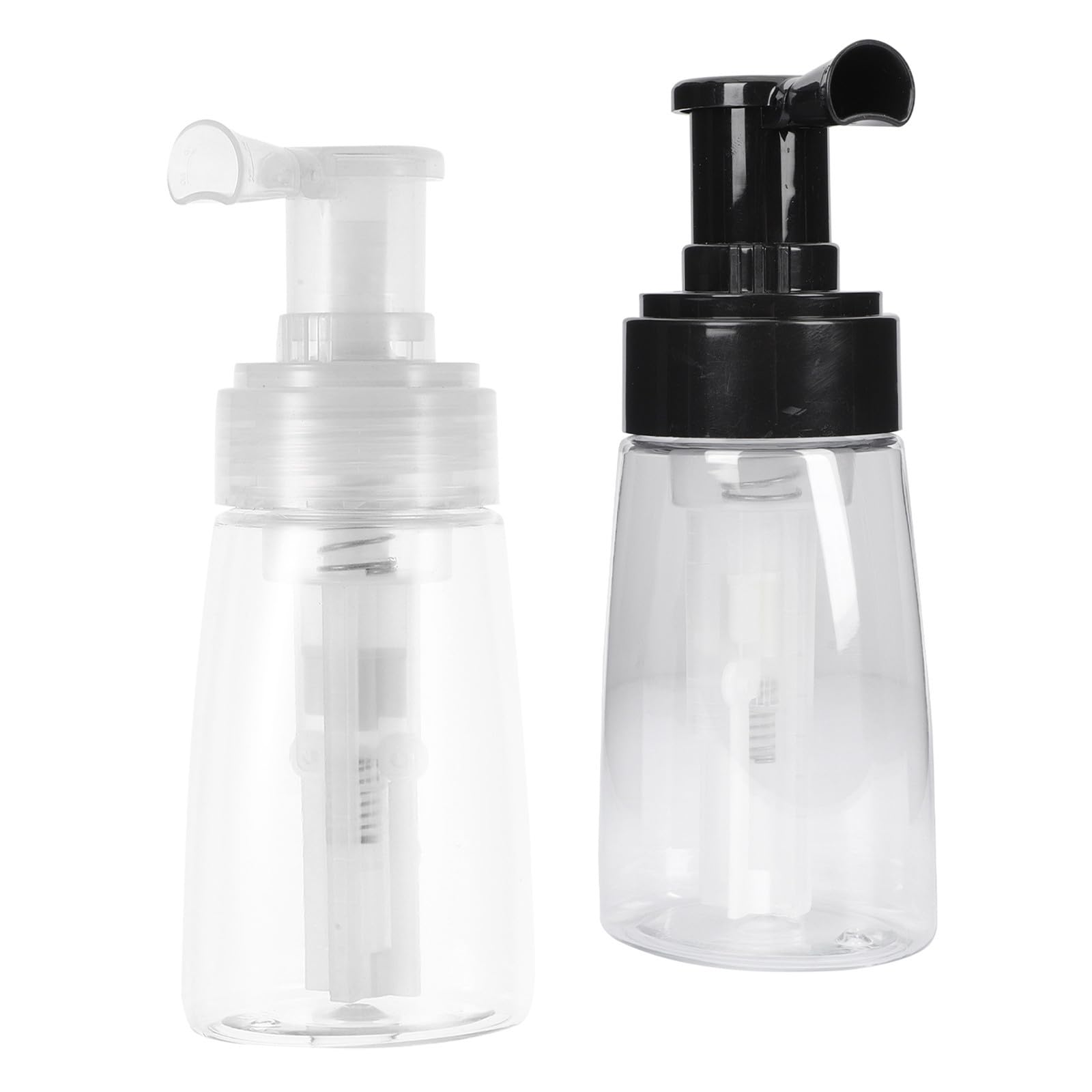 Yardwe 2pcs Refillable Powder Spray Bottle 180ml Plastic Sprayer