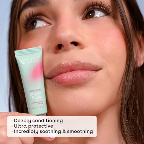 eos 24H Moisture Super Balm- Birthday Cake, Shea Butter 0.35 fl - Product Imagery