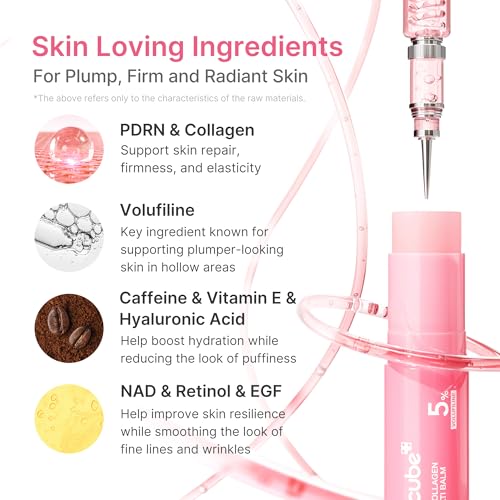 medicube PDRN Pink Collagen Volume Multi Balm Stick - Face & - Product Imagery