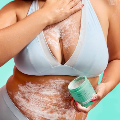 frank body Glycolic Acid Body Scrub | Fights KP & Breakouts, - Product Imagery