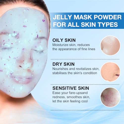 Jelly Mask for Facials Professional, Hydrating & Moisturizing - Product Imagery