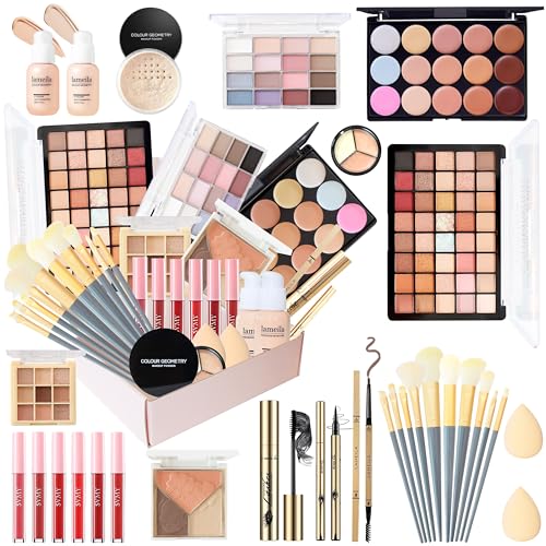 QIONG Makeup Kit for Women & Teens, All-in-One Beauty Set, 40-Box – 40-Box
