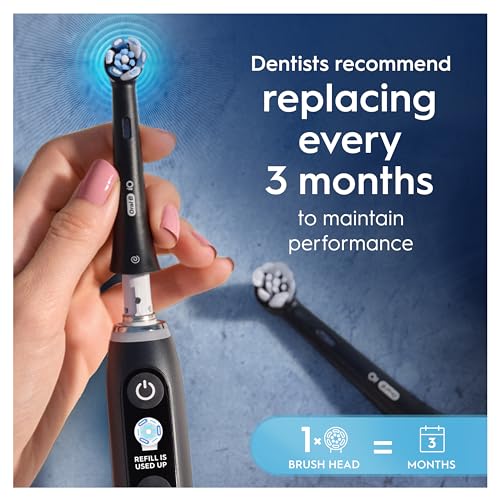 Oral-B iO Ultimate Clean Electric Toothbrush Head, Twisted & - Product Imagery