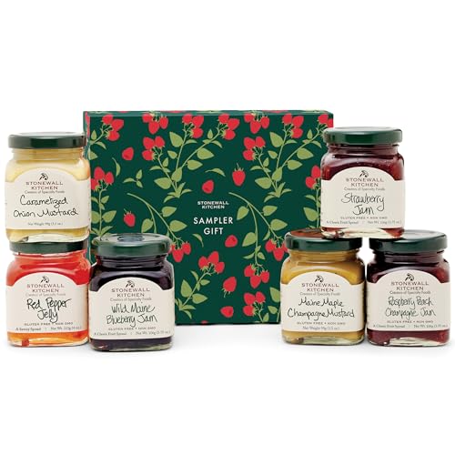 Stonewall Kitchen Classic Sampler Collection 6 Piece Gift - Stonewall Kitchen Official Imagery - 1