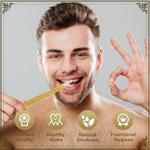 Miswak Sticks for Teeth Pack of 2 - Vacuum Sealed Traditional - Product Imagery