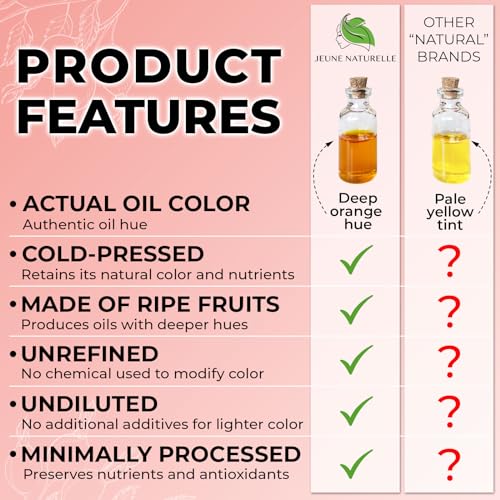Rosehip Oil, 100% Pure, Raw, Cold Pressed, Unrefined, - Product Imagery