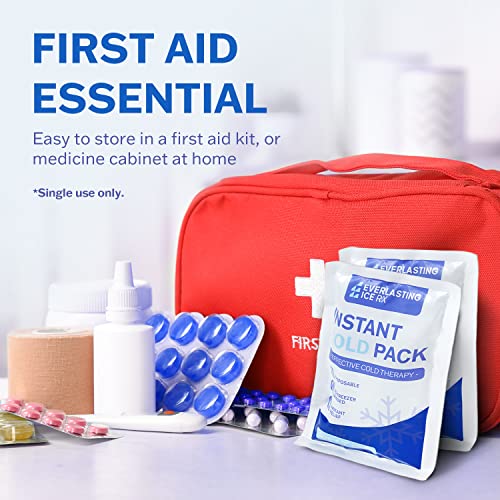 50 Pack Instant Ice Packs for Injuries, Disposable Instant Cold - Product Imagery