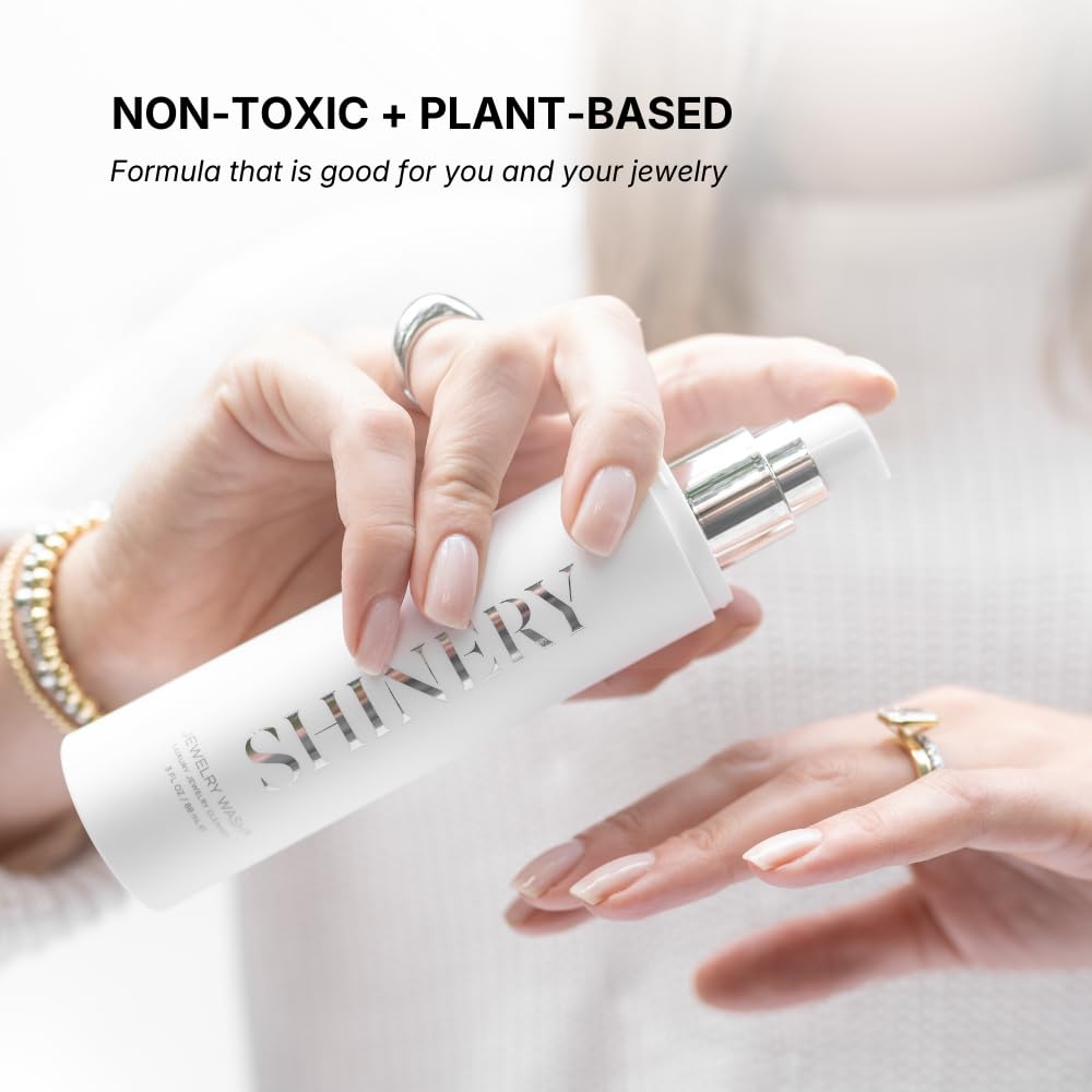 Shinery Jewelry Wash - Jewelry Cleaner Hand Wash for Rings and Diamonds – close-up detail