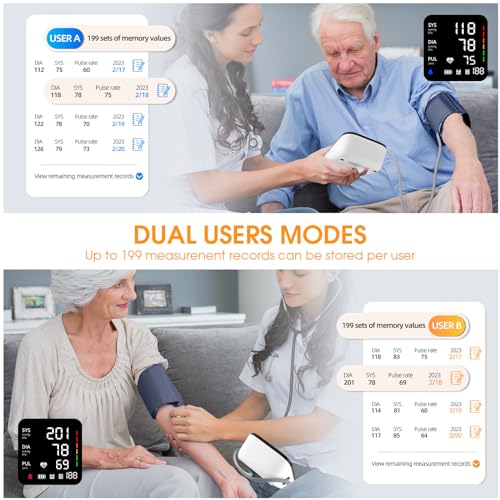 Blood Pressure Machine, Automatic Upper Arm Blood Pressure - Product Imagery