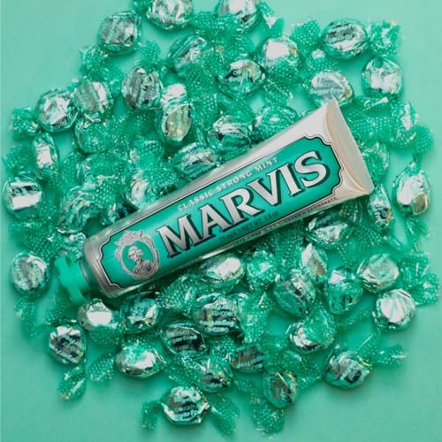 Marvis Classic Strong Mint Toothpaste - Product Imagery