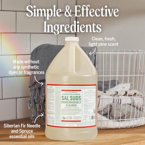 Dr. Bronner's Sal Suds All-Purpose Cleaner, Fir & Spruce Pine, 1 - Product Imagery