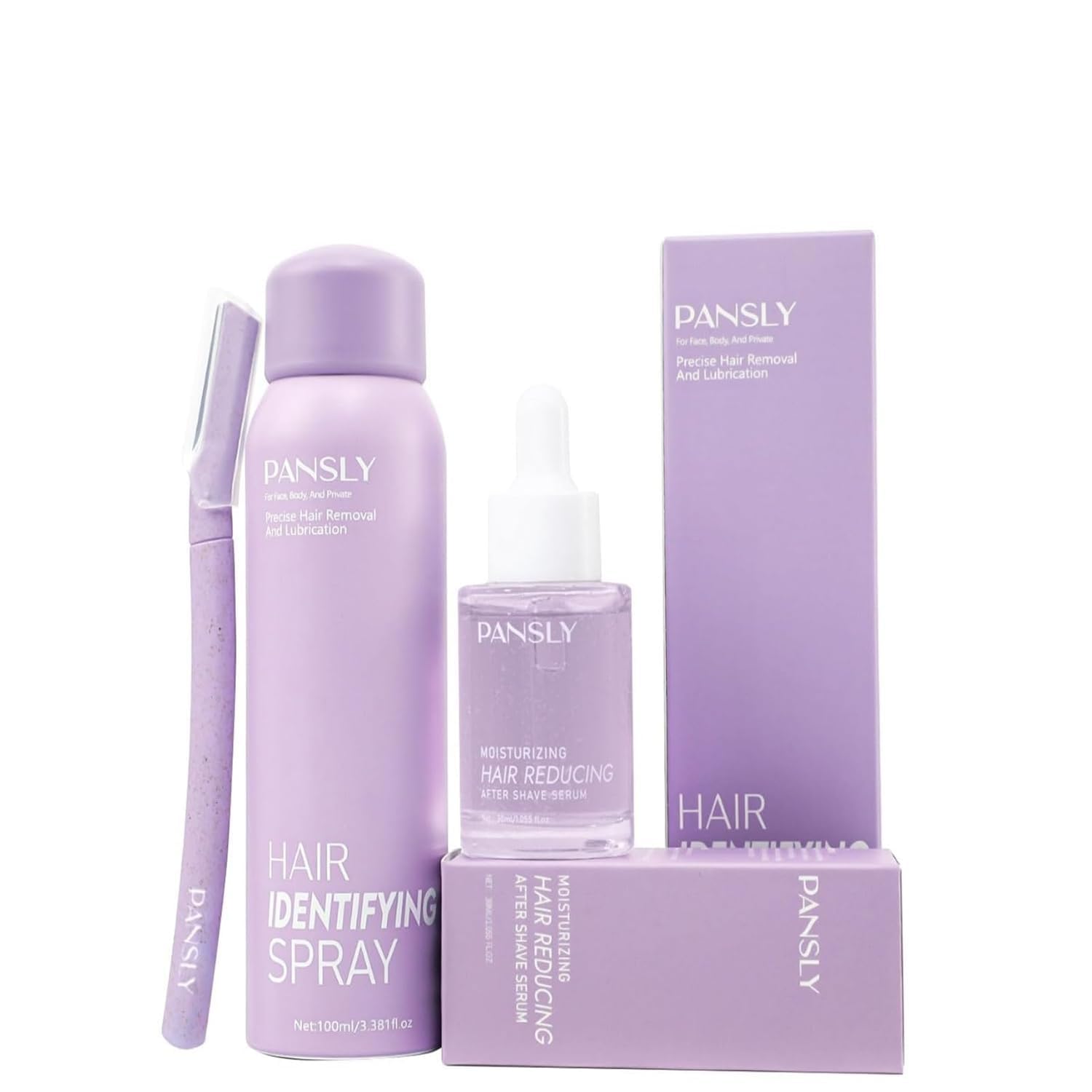 Hair Identifying Spray Kit,Hair Identifier (100mL) for Face - Product Imagery