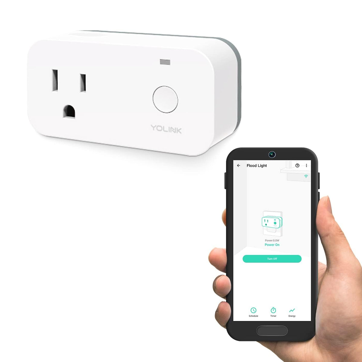 YoLink Smart Plug with Energy Monitoring, YS6602 – product photo (Plugs)