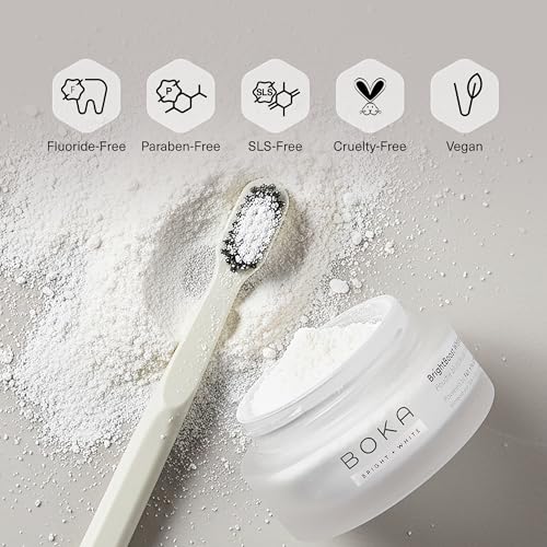 Boka Teeth Whitening Powder with Nano Hydroxyapatite 1pack - Product Imagery