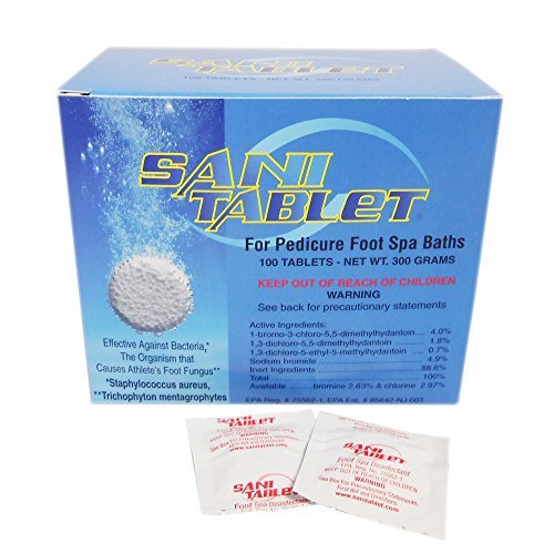 SANI CARE Sani-Tablet 100 Tablets (Model: SAN0100) by Sanicare - Product Imagery