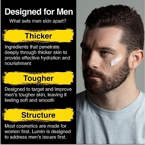 Lumin Korean Skincare kit for Men | Complete 6 Piece Face Care - Product Imagery
