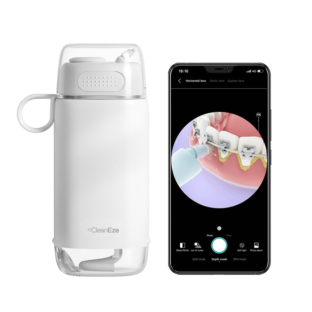 Water Flosser Oral Irrigator Water Teeth Cleaner Pick w - CISMEA Official Imagery - 2