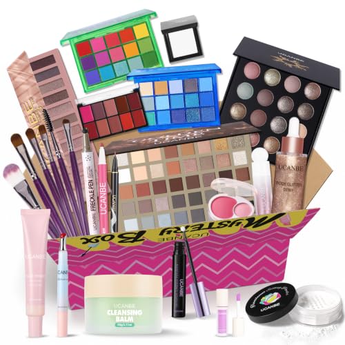 UCANBE Makeup Gift Set for Women, All-in-One Full Face Cosmetic Kit – Natural