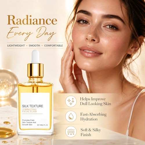 Silk Body Oil for Women,Perfume Oil Firming & Facial Serum – - Product Imagery