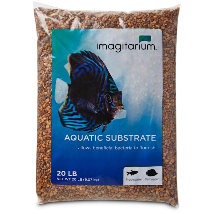 imagitarium by Petco Aquarium Gravel Substrate Aztec Bronze 20 lbs. – 20 LBS