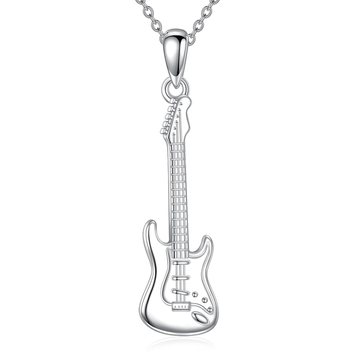 YFN Musical Instrument Necklace Sterling Silver Music Lover Pendant Jewelry Gifts for Women Men – product photo (Pendant