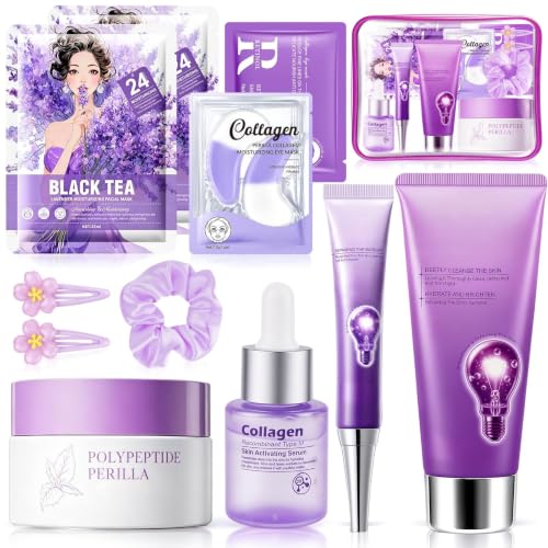 11 PCS Travel Skincare Set, Facial Skin Care, Self Care Kit - Product Imagery