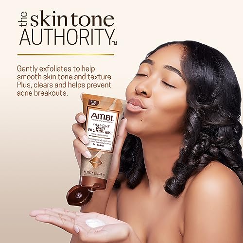 Ambi Even & Clear Gentle Exfoliating Wash with Oat and Sea Whip, - Product Imagery