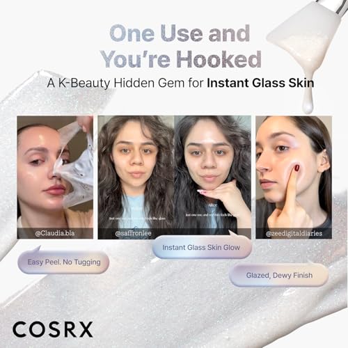 COSRX PDRN Exosome Overnight Face Mask, Korean Glass Skin Glow, - Product Imagery