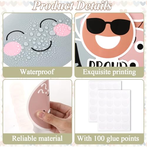 BOHO Feeling Emotion Bulletin Board Set Classroom Decorations - Product Imagery