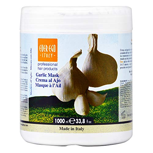 Ever Ego Italy ImpacEgo Garlic Conditioning Mask 33.8fl oz / 1000ml – Natural, 33.8 Fl Oz (Pack of 1)