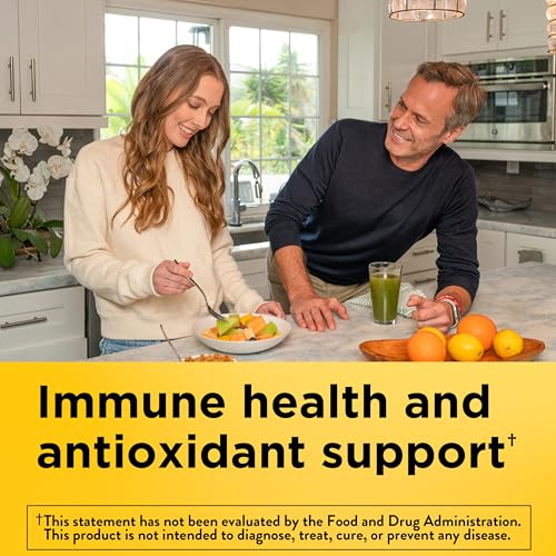 Nature Made Vitamin C 500 mg Tablets for Daily Immune Support, - Product Imagery