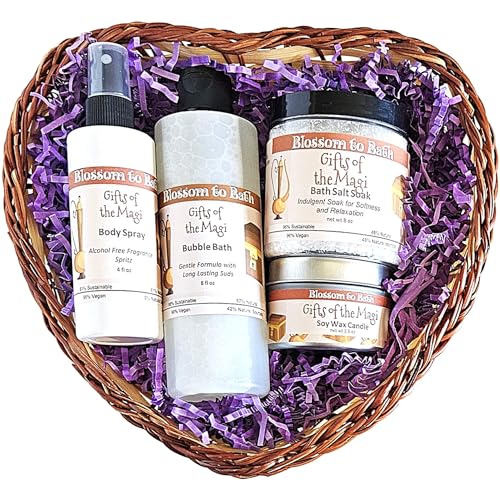 Gifts of the Magi Heart of Luxury Gift Basket - Blossom to Bath Official Imagery - 1