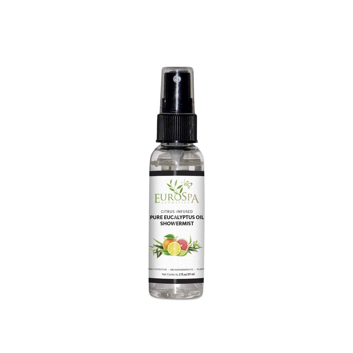 EuroSpa Pure Eucalyptus Oil Shower Mist & Steam Spray 2oz