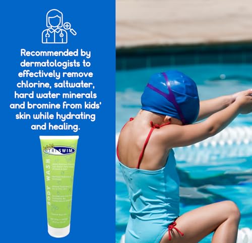 Triswim Kids Scented Body Wash After Swimmer Skincare, Chlorine - Product Imagery