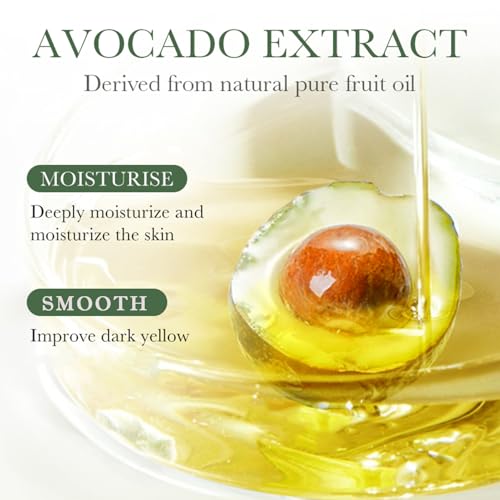 Avocado Skincare Sets, 6Pcs Skincare Gift Set with Facial - Product Imagery