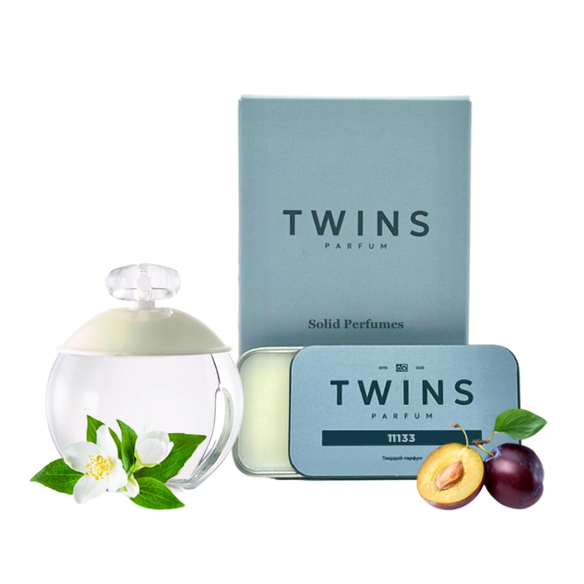 TWINS PARFUM No.11133 | Impression of Noa | Women's Solid Perfume | 053.4 Oz / 15 gr – product photo (Eau de Parfum)