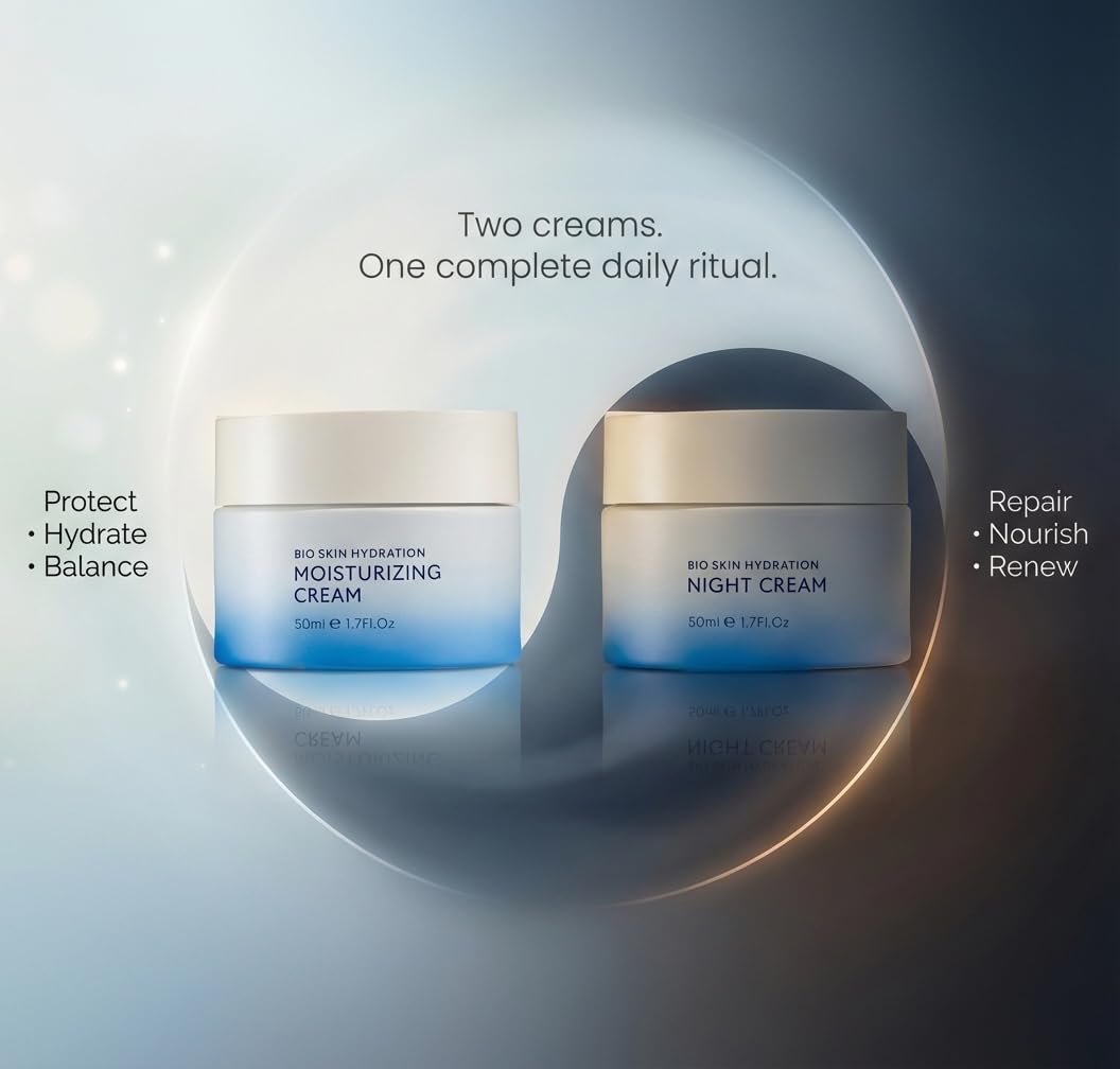 SEACRET Bio Skin Hydration Face Moisturizer Cream, 1.7 fl oz / 50 ml – packaging and label